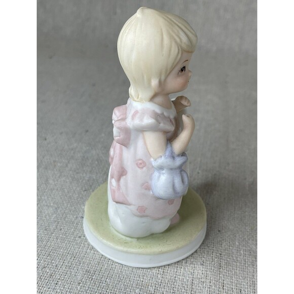 Lefton #8 Eighth Birthday Girl Figurine The Christopher Collection - Picture 4 of 7